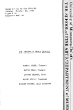 1985 UM Duluth Program